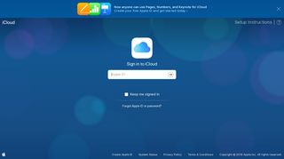 Sign in to iCloud - Apple