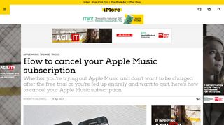 How to cancel your Apple Music subscription | iMore