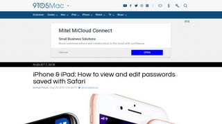iPhone & iPad: How to view and edit passwords saved with Safari ...