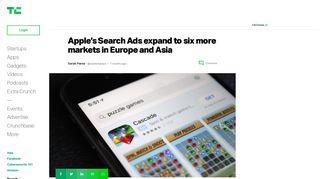 Apple's Search Ads expand to six more markets in Europe and Asia ...