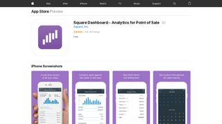 Square Dashboard - Analytics for Point of Sale on ... - iTunes - Apple