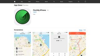 Find My iPhone on the App Store - iTunes - Apple