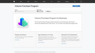 Volume Purchase Programme for Business