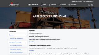 Opportunities - Applebee's
