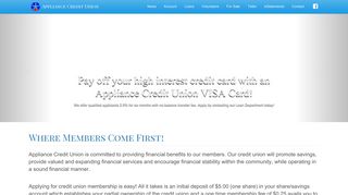 Appliance Credit Union