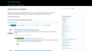 Application Insights: Top (447 ideas) – Customer Feedback for ...