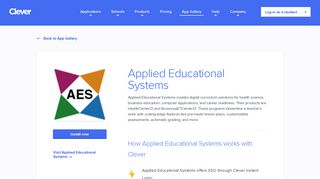 Applied Educational Systems - Clever application gallery | Clever