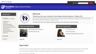 Dallas School District - Frontline Recruitment - applitrack.com