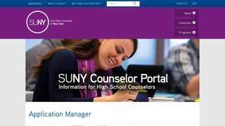 Application Manager - SUNY