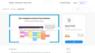 Appointedd - Ultimate online booking for Weebly sites