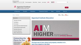 Appraisal Institute Education | Appraisal Institute