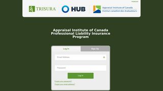 Appraisal Institute of Canada Professional Liability ... - Trisura | Log In
