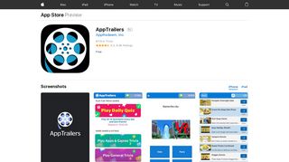 AppTrailers on the App Store - iTunes - Apple