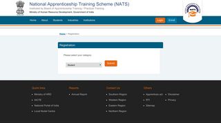 Registration - National Apprenticeship Training Scheme (NATS)