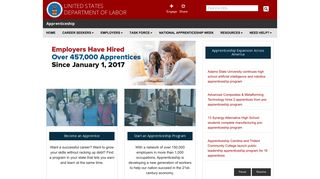 Apprenticeship | United States Department of Labor