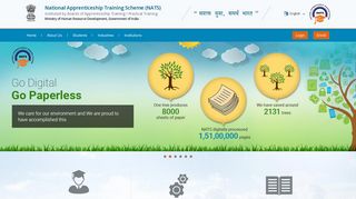National Apprenticeship Training Scheme - NATS, Ministry of Human ...