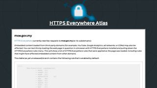 moe.gov.my - HTTPS Everywhere Atlas