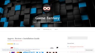 Appvn- Review + Installation Guide – Game Fantasy