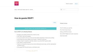 How do guests RSVP? – FAQs
