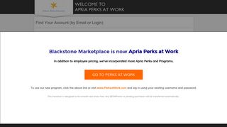 by Email or Login - Apria Perks at Work