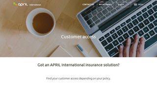 Customer access | APRIL International