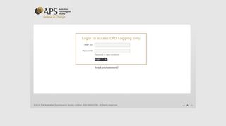 Australian Psychological Society : Login to access CPD Logging only