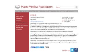 KEPRO | Maine Medical Association