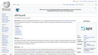 APS Payroll - Wikipedia