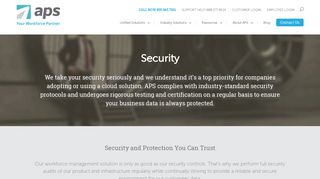 Industry-Standard Security to Protect Your Business | APS Payroll