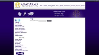 Frequently Asked Questions | Anadarko School District