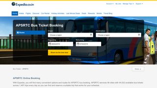 APSRTC Online Booking | Expedia.co.in