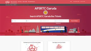 APSRTC Garuda Online Bus Ticket Booking, Bus Reservation, Time ...