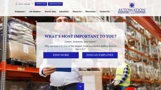 Automation Personnel Services: Temporary Staffing Agencies