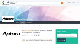 Aptora Mobile - II - Field Service Management Software by Aptora ...