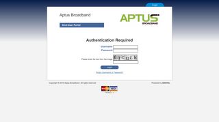 Login - Aptus Broadband