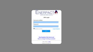 APX Invoicer Login - Enerpact
