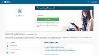 Aqua Finance (AFI): Login, Bill Pay, Customer Service and Care Sign-In