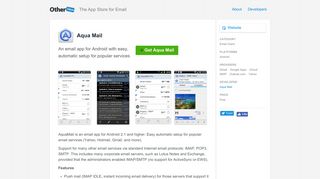Aqua Mail | OtherInbox, the App Store for Email