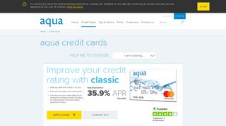 aqua Credit Cards
