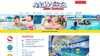 Aqua-Tots | Swimming Lessons | Surprise