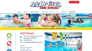 Aqua-Tots | Swimming Lessons | Scottsdale