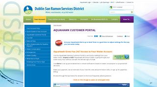 AquaHawk Customer Portal | Dublin San Ramon Services District