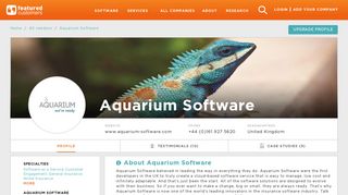 19 Customer Reviews & Customer References of Aquarium Software ...