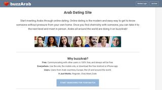Arab Dating Site - buzzArab