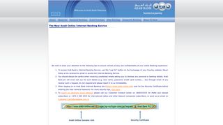 Arab Bank - Palestine: The New Arabi Online Internet Banking Service