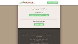 ArabLounge connexion - Connectez-vous à ArabLounge.fr