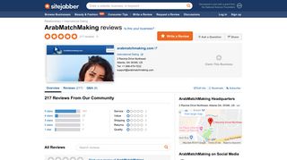 ArabMatchMaking Reviews - 237 Reviews of Arabmatchmaking.com ...