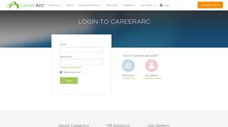 Login | CareerArc