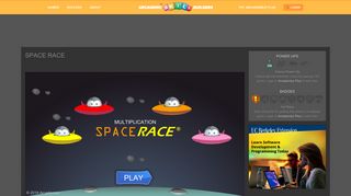 Space Race - Arcademic Skill Builders