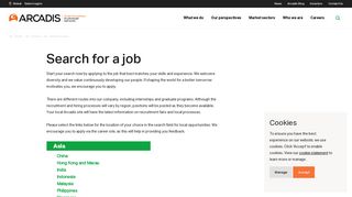 Job vacancies in design, consultancy, and engineering | Arcadis ...